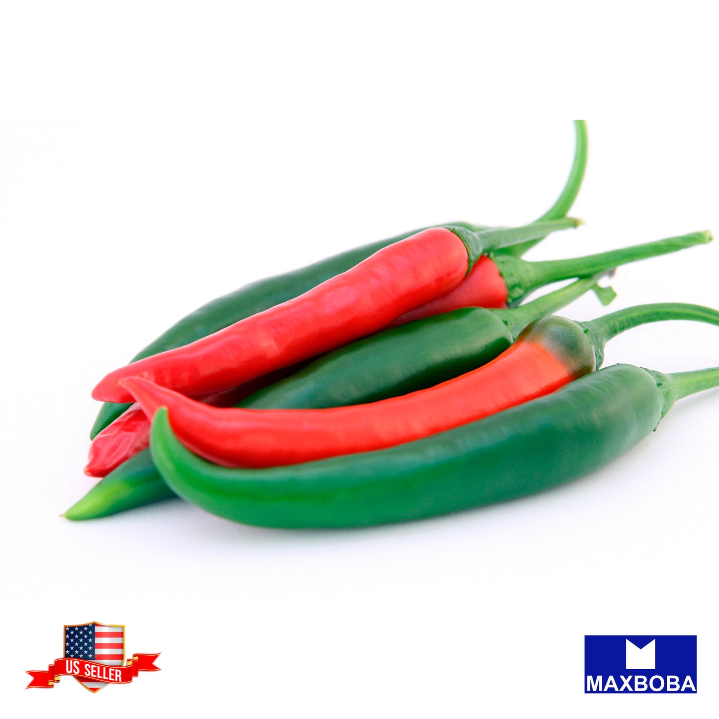 Pepper Seeds - Hot - Anaheim Chili Non-GMO / Heirloom / Vegetable Garden Fresh
