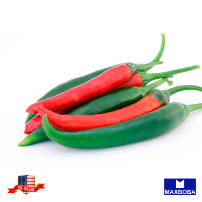 Pepper Seeds - Hot - Anaheim Chili Non-GMO / Heirloom / Vegetable Garden Fresh
