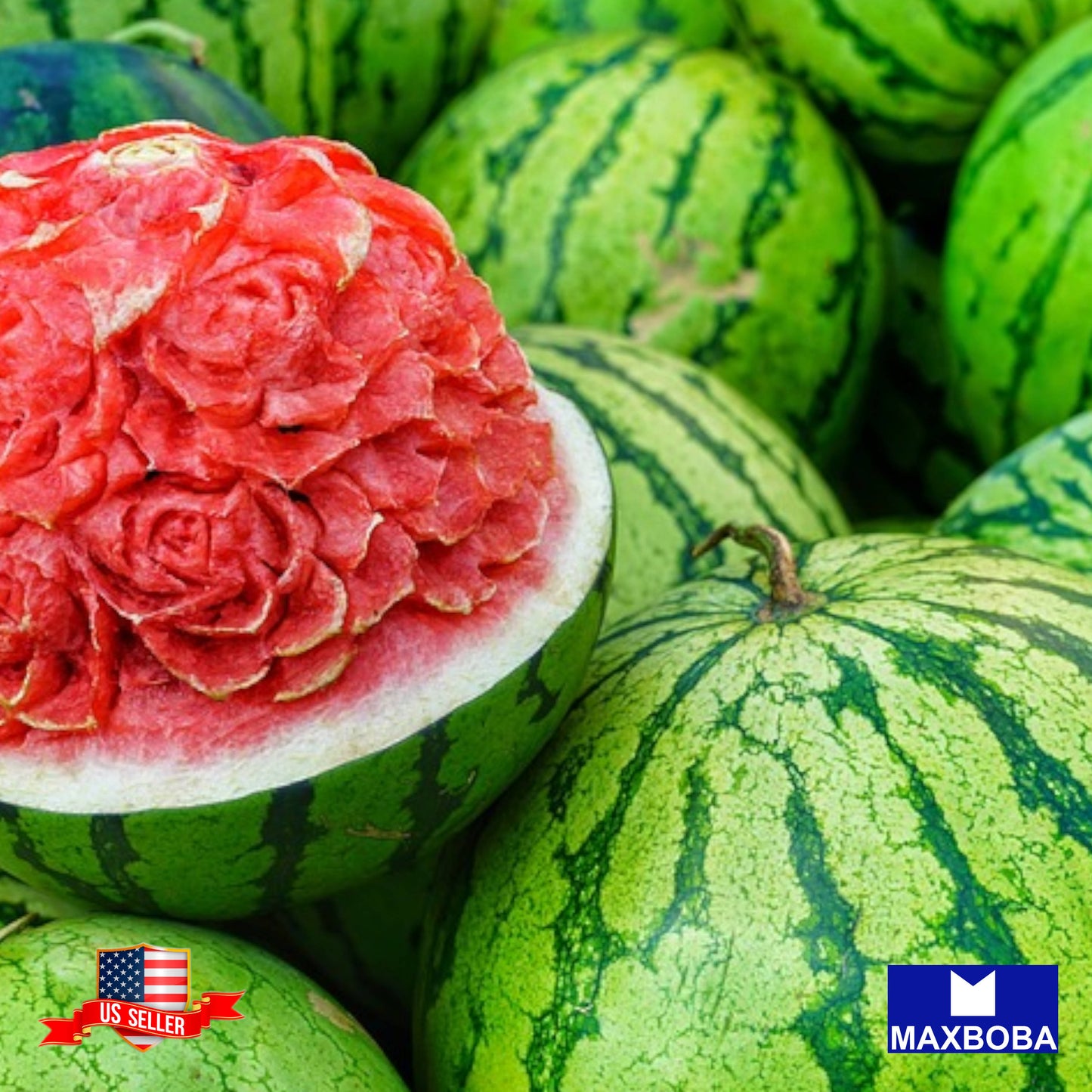 Non-GMO Watermelon Seeds - Jubilee / Heirloom / Fruit Garden