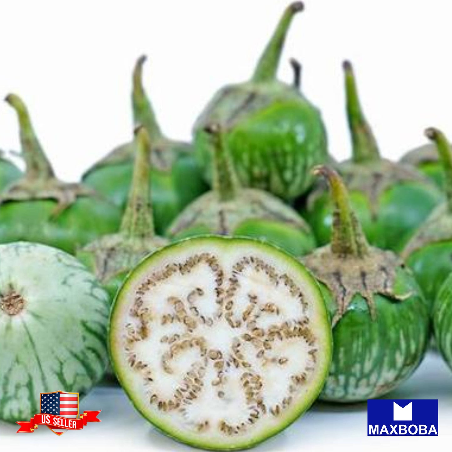 Eggplant Seeds - Petch Siam Non-GMO Heirloom Vegetable