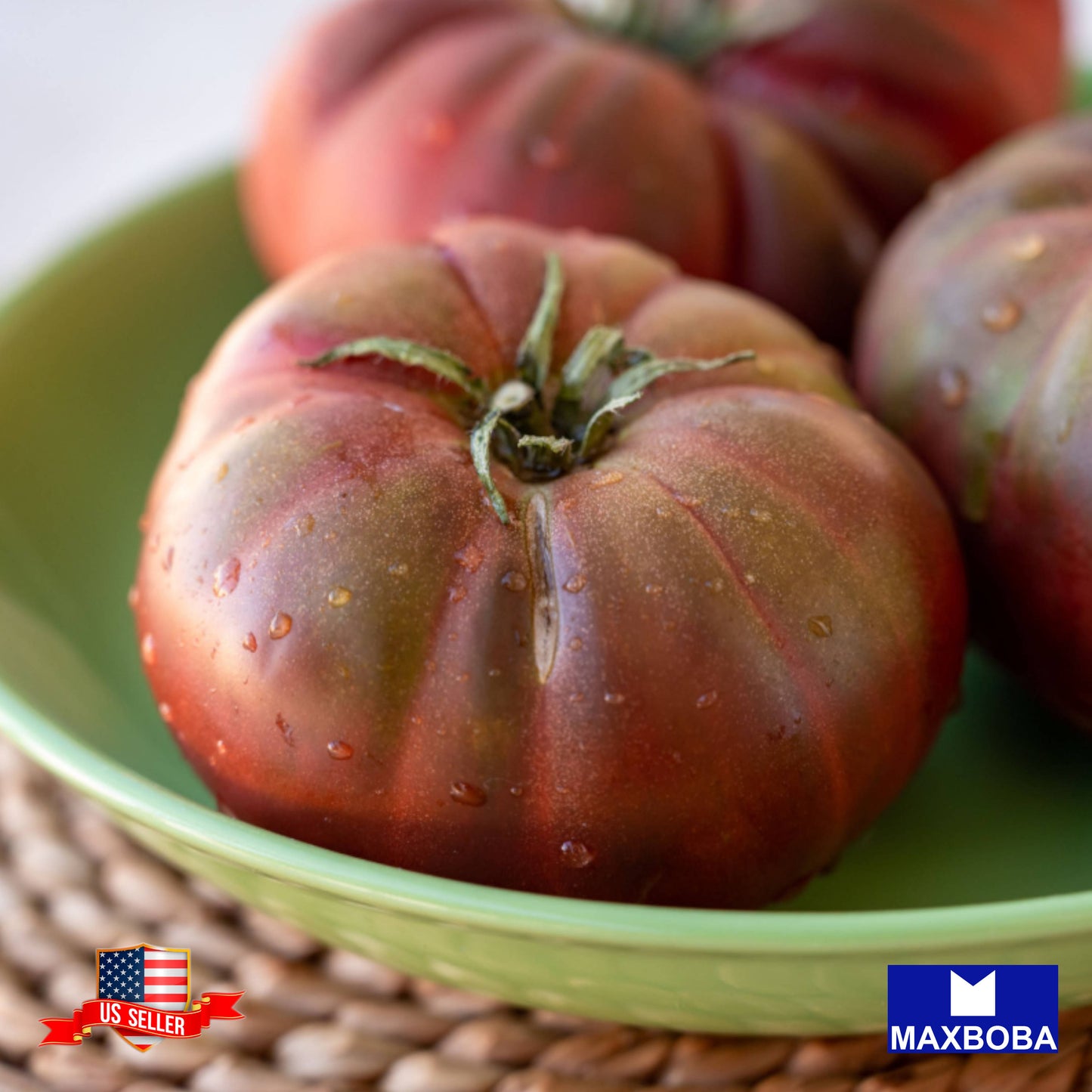 Tomato Fresh Seeds - Black Krim (Organic) Non-GMO Heirloom Vegetable