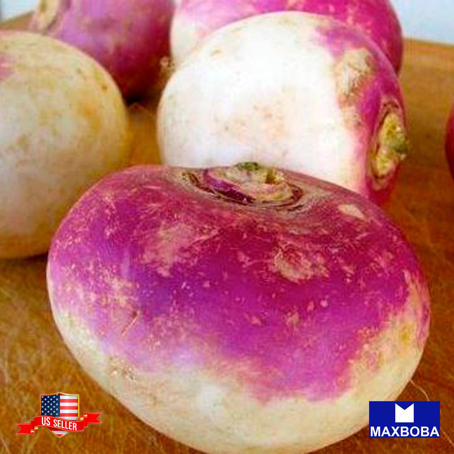 Fresh!!Rutabaga Seeds - American Purple Top Non-GMO Heirloom Vegetable Garden